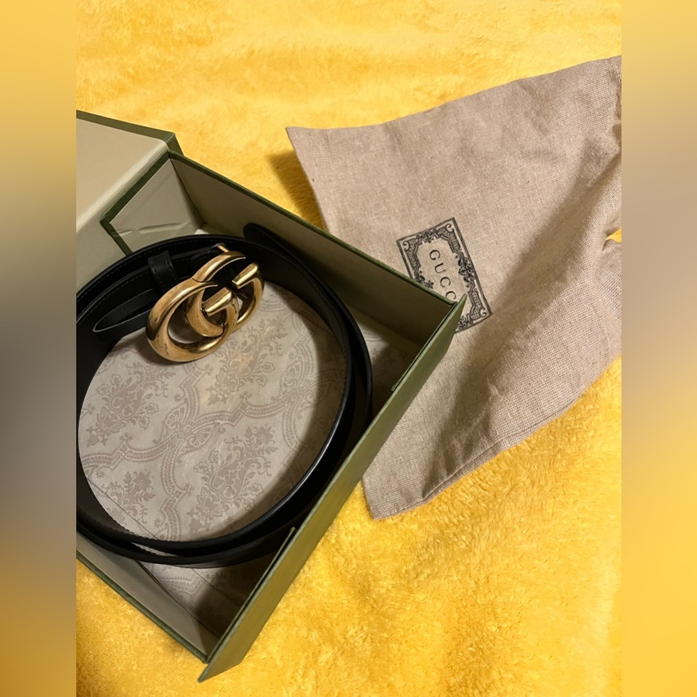 Gucci Wide Belt Size 27
